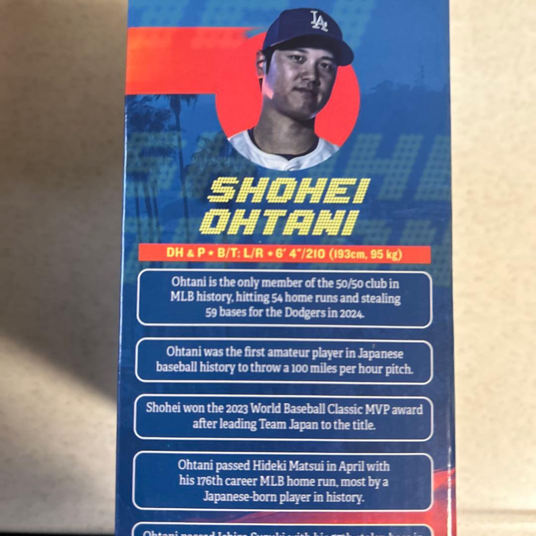《タイムサービス値下げ》大谷翔平ボーンヘッドフィギュアドジャース記念品