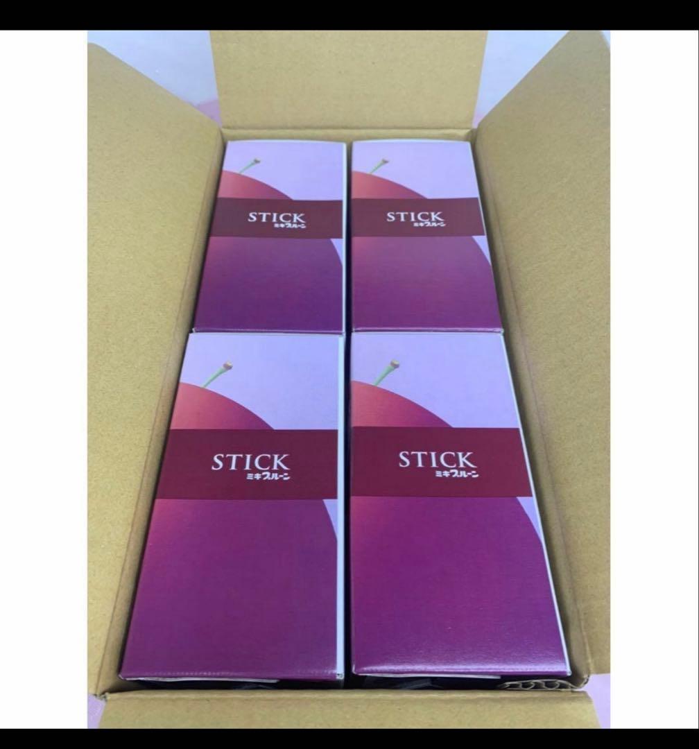 不用品　新品　ミキ プルーン スティック4箱 240本　賞味期限長い　ケース売り
