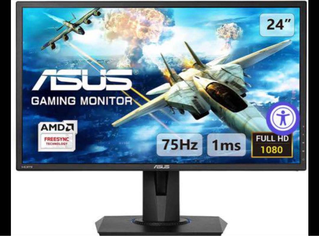 ディスプレイ　24インチ　asus