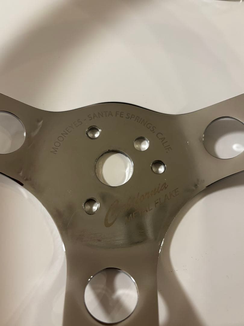 ムーンアイズ フィンガー グリップ ステアリング ホイール 38cm