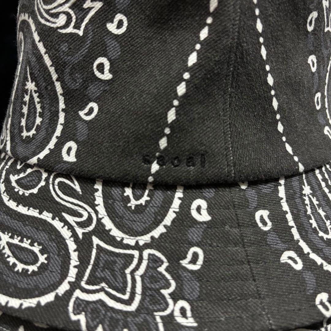 帽子 sacai 22SS Double Brim Bucket Hat BLK/3