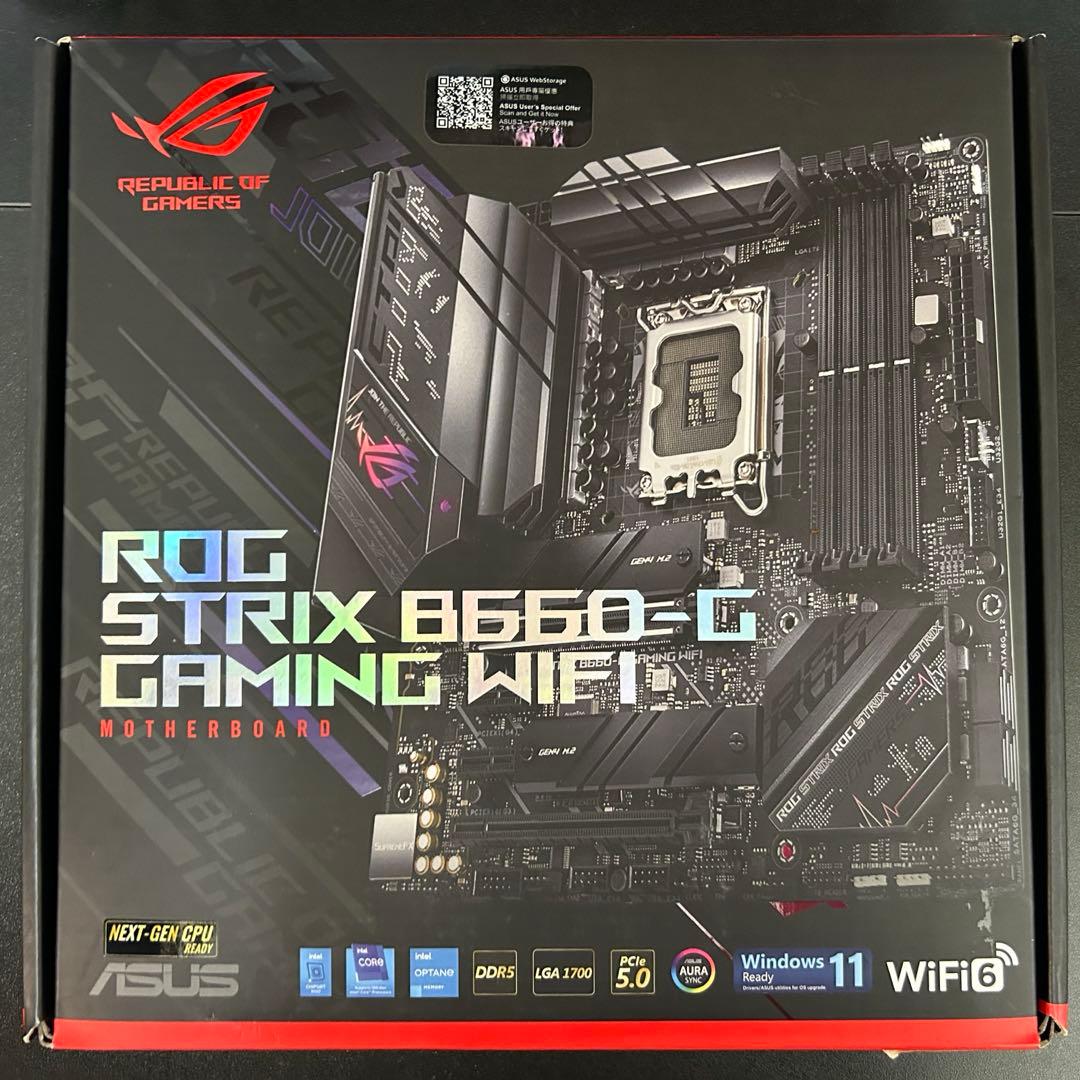 ASUS B660 マザーボード(Intel12~14世代)