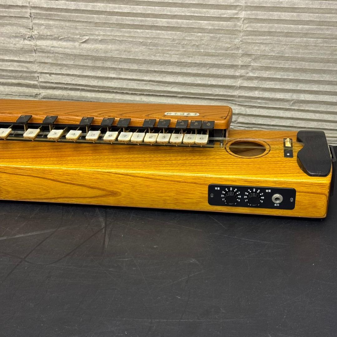 ミ*♪様 ☆全音　ZENON　大正琴　響宴　欅製　高級大正琴　電気　エレキ　大正