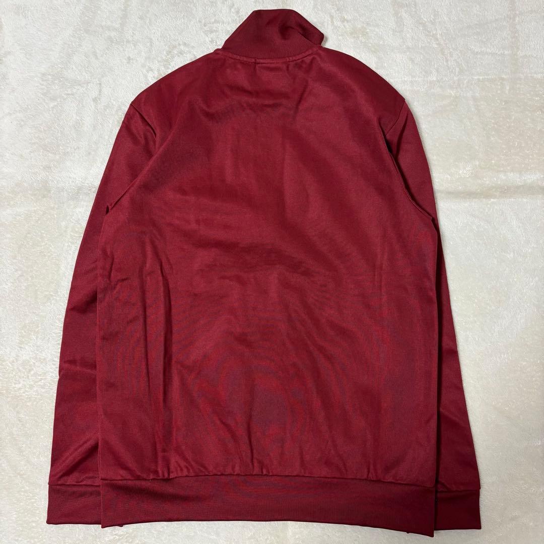 未使用タグ付きアディダス ベッケンバウアー トラックトップボルドー ワインレッド
