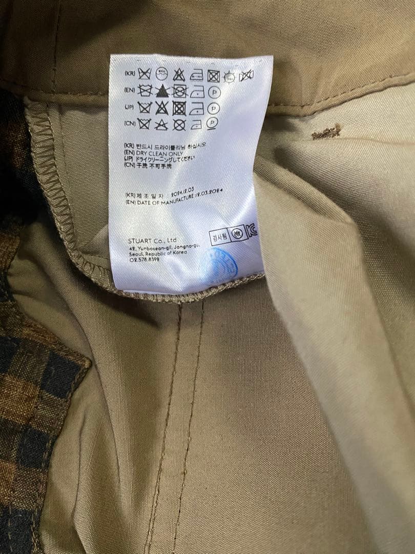 Andersson Bell カーゴパンツ ベージュ