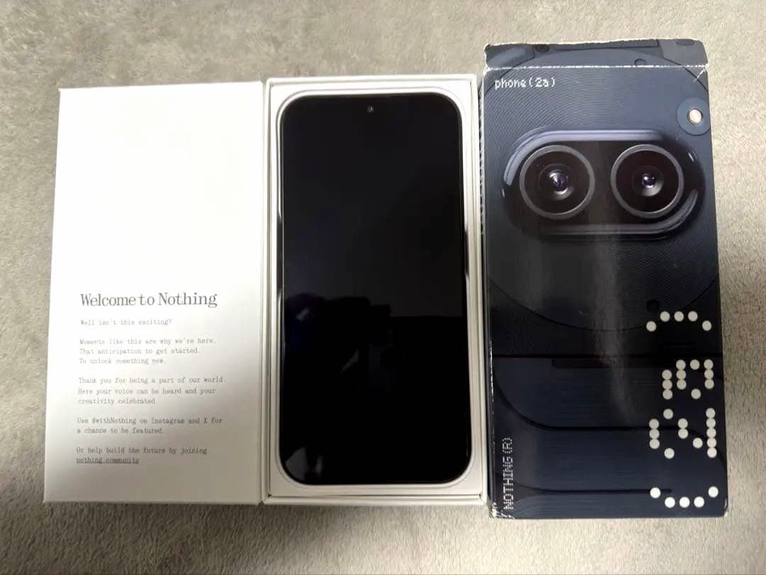 Nothing Phone (2a) ブラック8GB/128GB