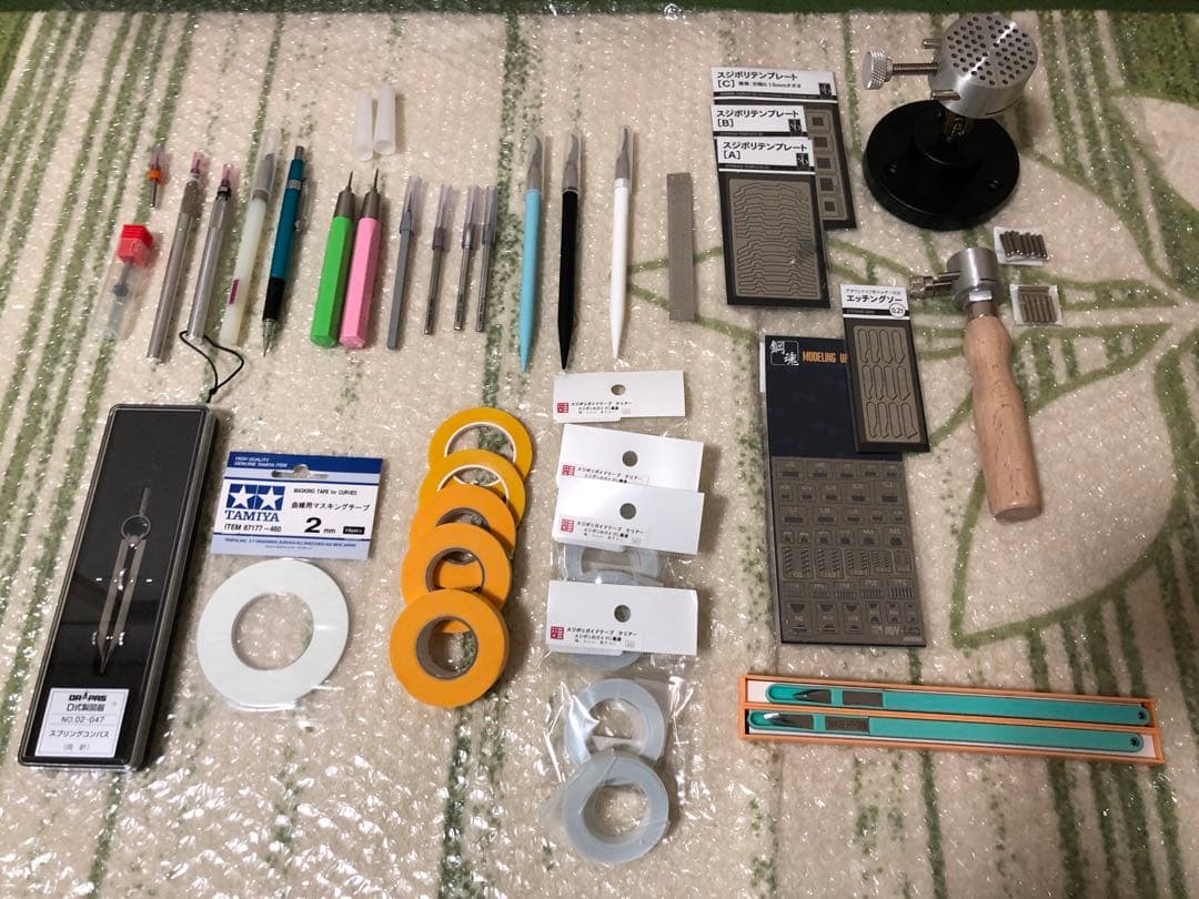 プラモデル・模型 スジボリ用 工具セット