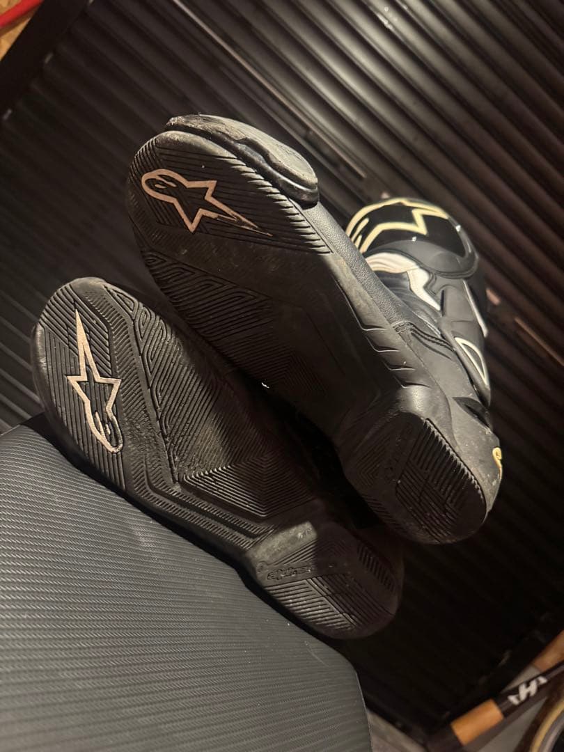 Alpinestars バイクブーツ ブラック/ホワイト　28.5cm