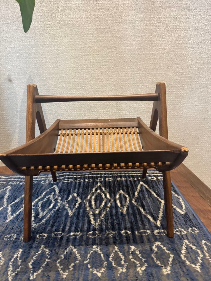 オールドマルニ maruni 1960年代 マガジンラック 孔雀ロゴ