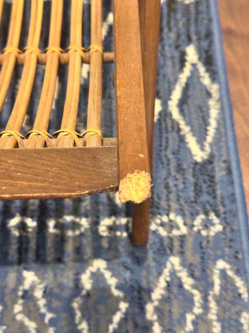 オールドマルニ maruni 1960年代 マガジンラック 孔雀ロゴ