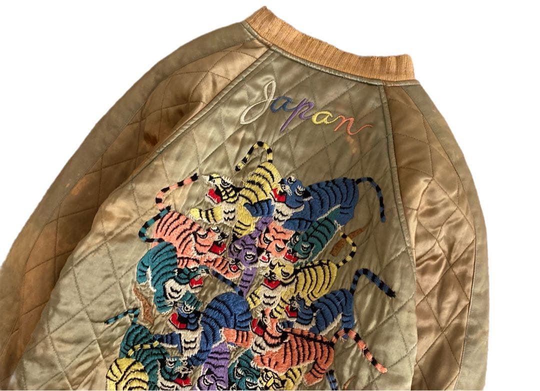 KAPITAL KOUNTRY ヴィンテージ加工 百稚虎 スーベニア スカジャン