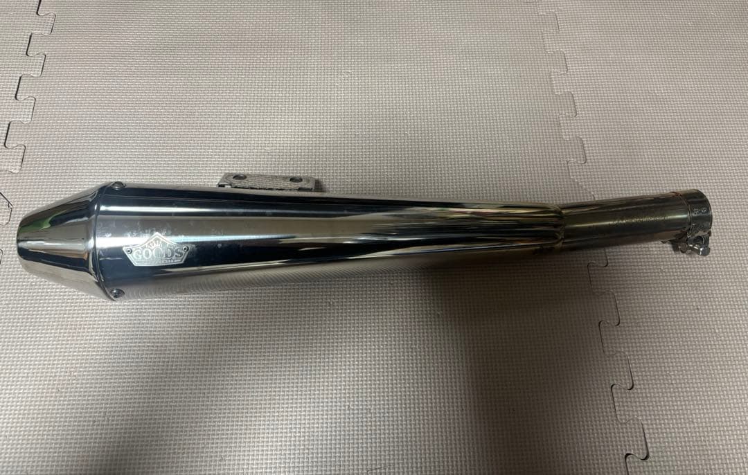 sr400 goods テーパードコーン スリップオン　マフラー　2％er