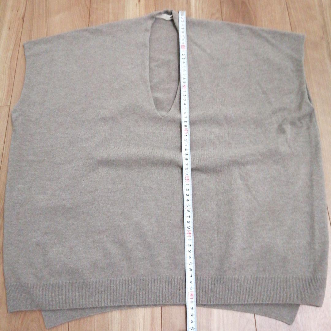 evam eva　ウール　ベスト　モカ