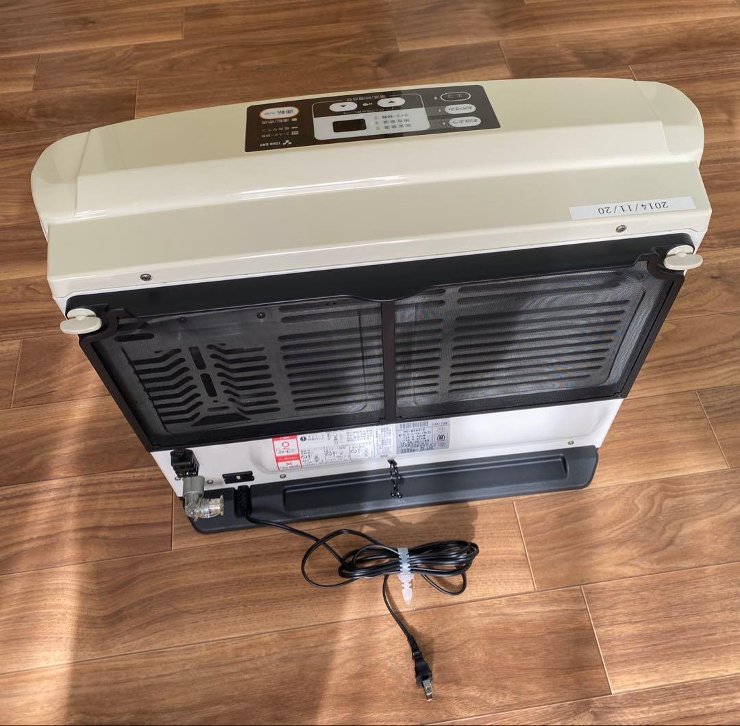 リンナイ 東邦ガス　RC-M5801E ガスファンヒーター12A・13A