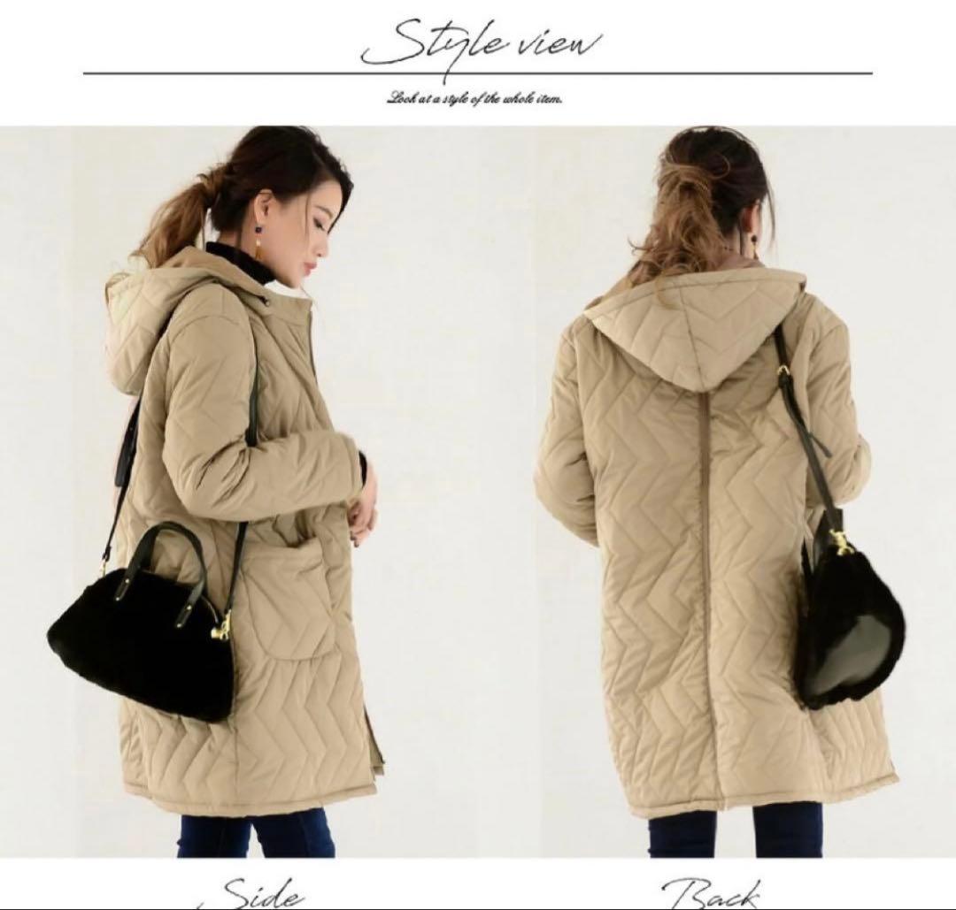 Milk tea Stella 中綿キルティング アウター