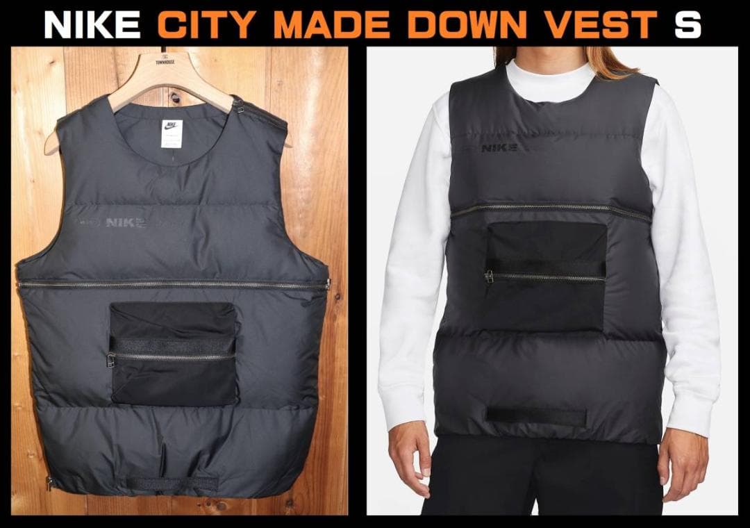 新品　NIKE THERMA-FIT CITY MADE ダウンベスト (S　併