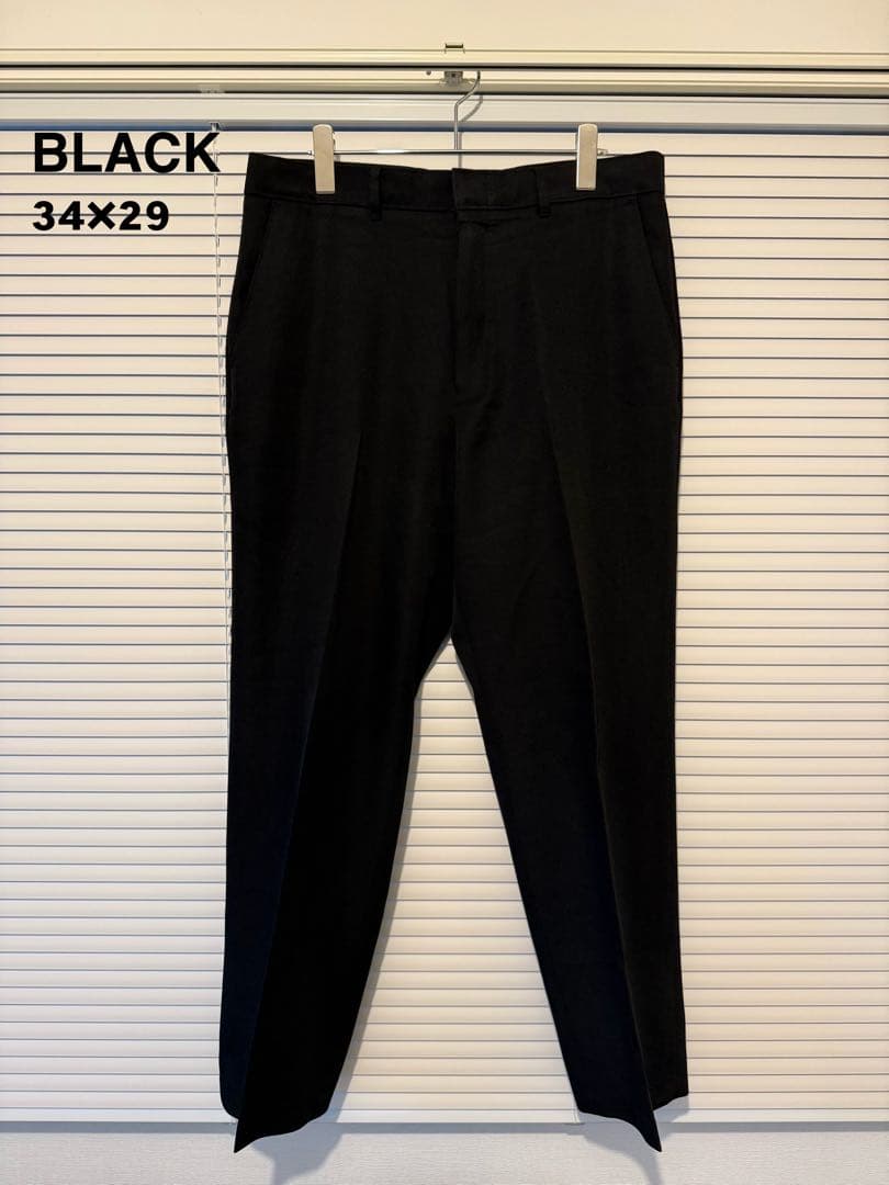 LEVIS ACTION SLACKS ブラック W34 L39 OVY