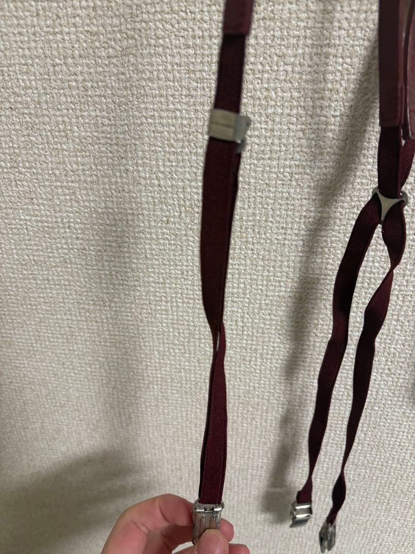 dior homme 06ss サスペンダー