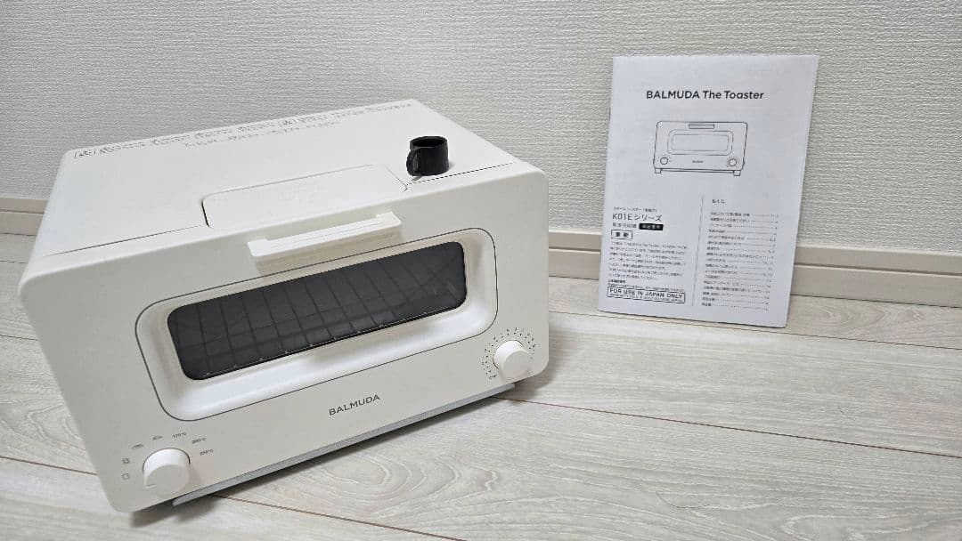 バルミューダのスチーマートースターK01E-WS