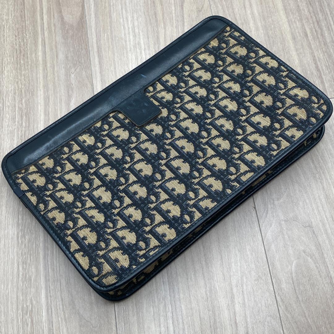 ◆Christian Dior　クラッチバッグ　トロッター　ヴィンテージ
