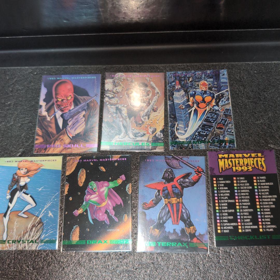 MARVEL 1993 トレーディングカード まとめ メルカリ便