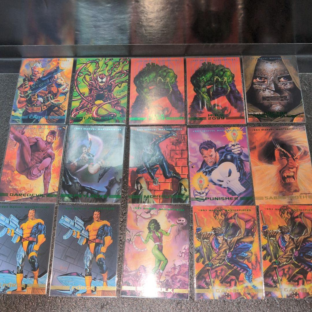 MARVEL 1993 トレーディングカード まとめ メルカリ便