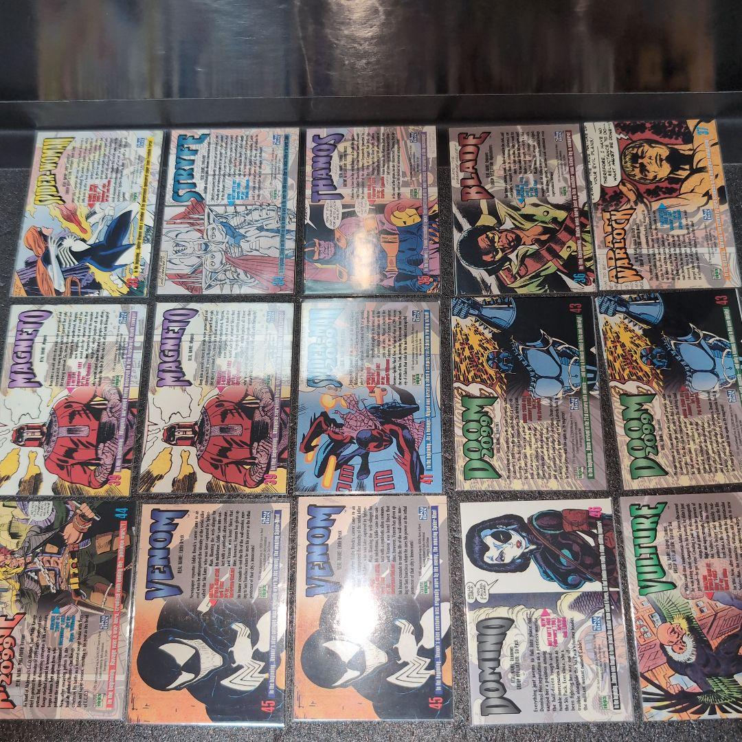 MARVEL 1993 トレーディングカード まとめ メルカリ便