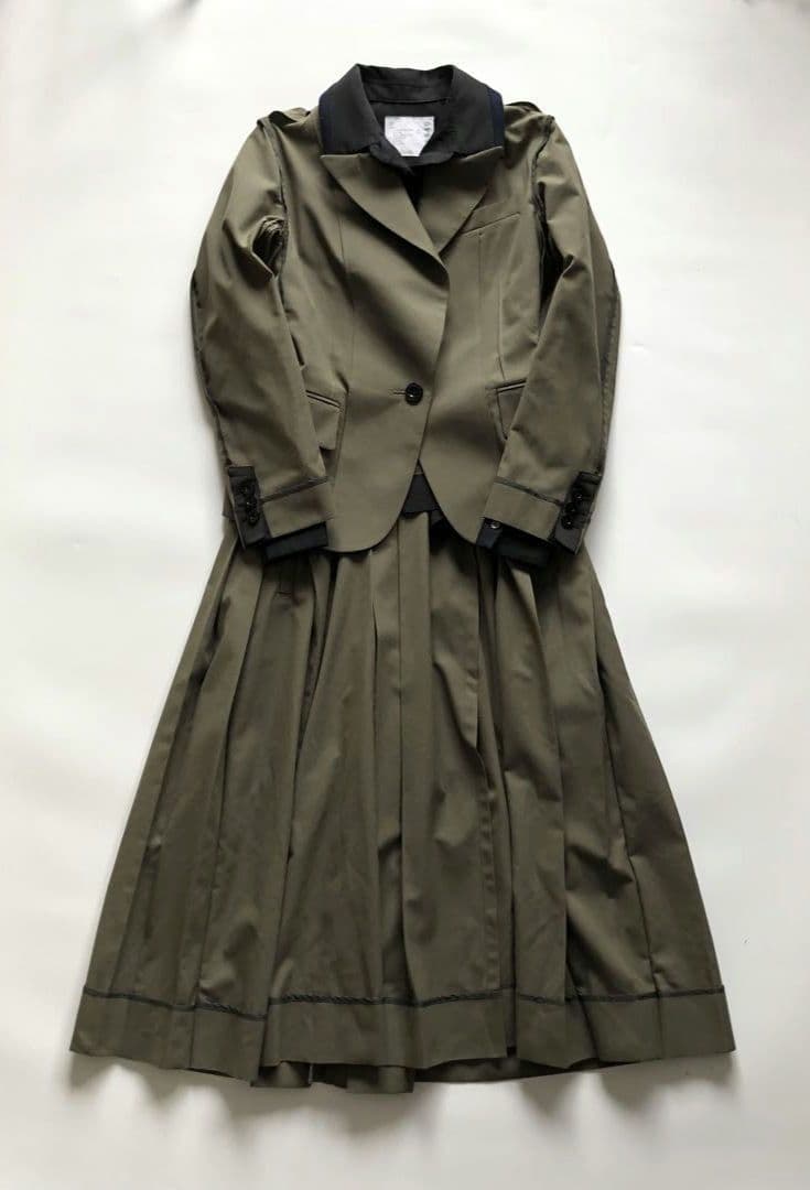 ★美品★sacai 21AW Suiting DockingOnepiece 2