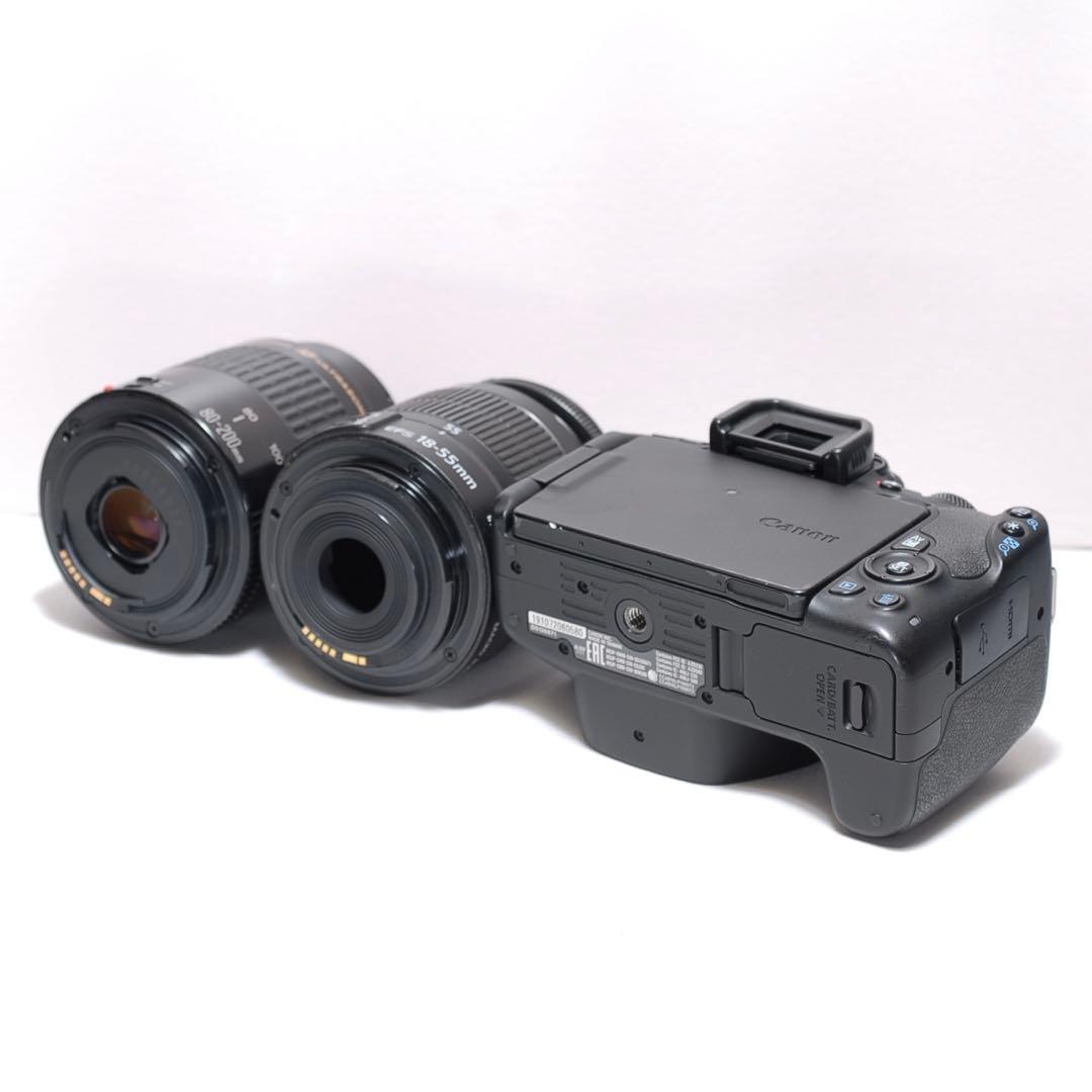 推し活におすすめ✨Canon Kiss X9✨ダブルレンズ✨Wi-Fi機能搭載