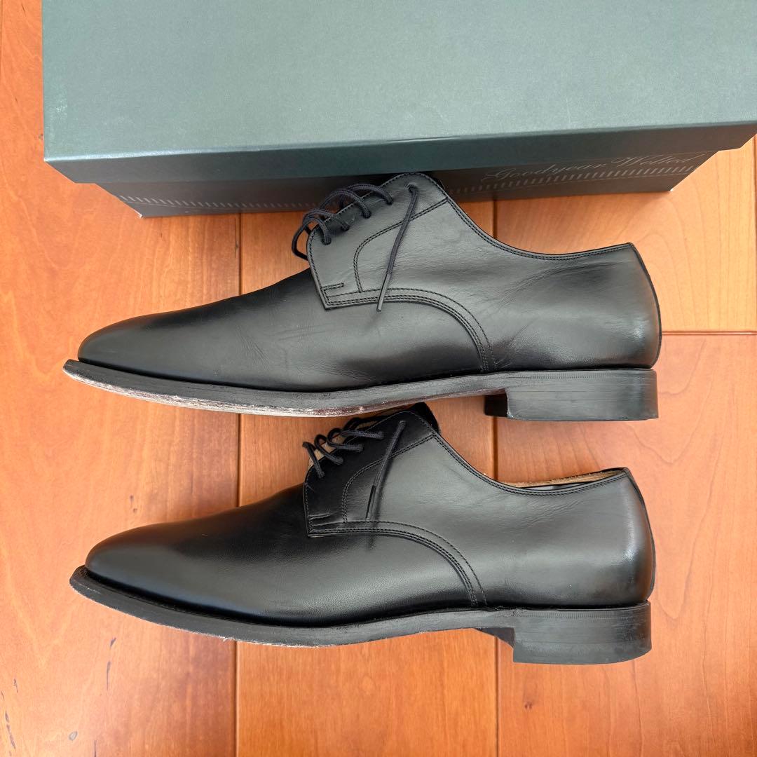 SCOTCH GRAIN スコッチグレイン 25.5 ブラック 3524 箱付き