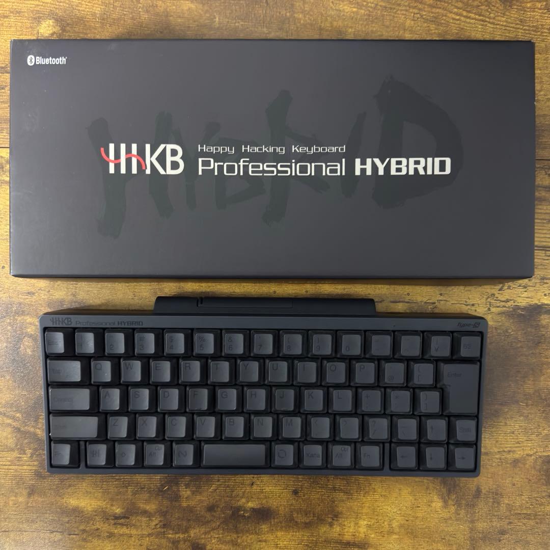 美品_HHKB Professional HYBRID Type-S 日本語／墨