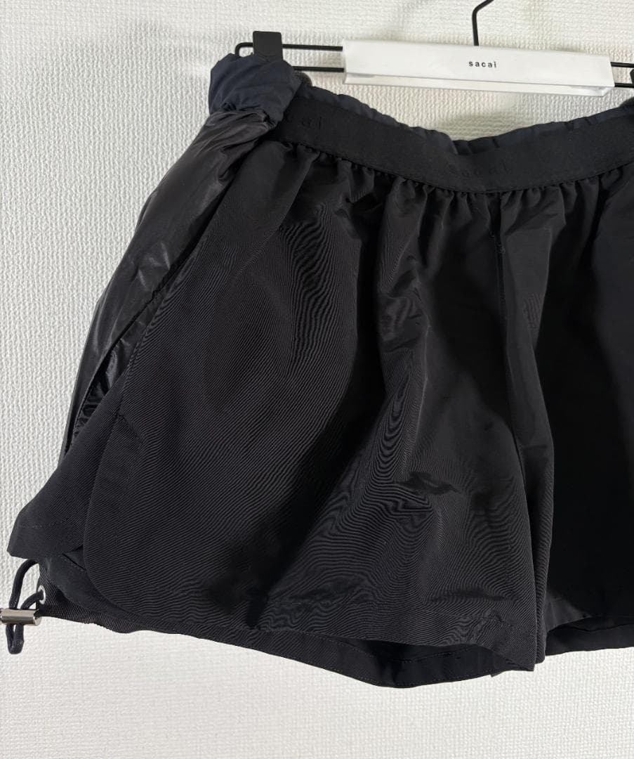 新品未使用　sacai　ダウンスカート ショート丈　サンプル