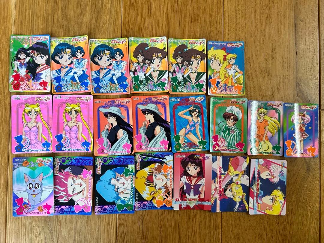 セーラームーンカード 219枚　セーラームーンRカードケース　2箱　まとめ売り