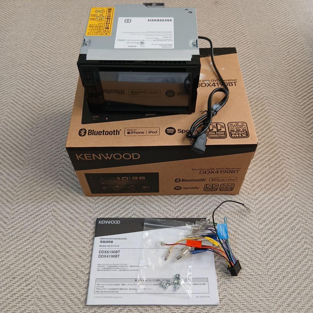 【美品】KENWOOD DDX4190BT 完全動作品