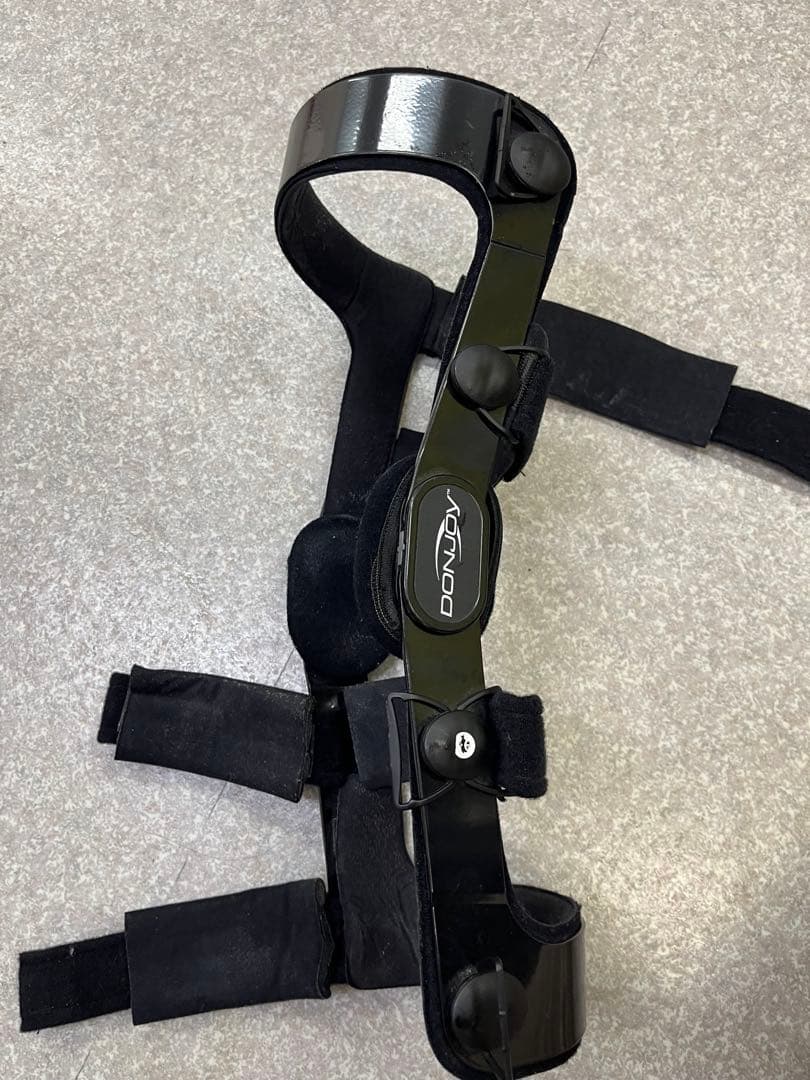 膝サポーター DONJOY ドンジョイ装具前十字靭帯 左足用　L