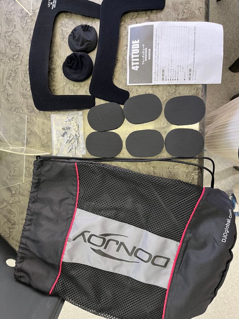 膝サポーター DONJOY ドンジョイ装具前十字靭帯 左足用　L