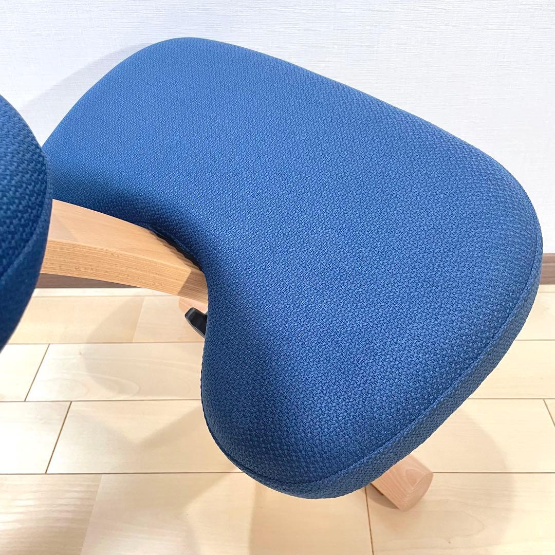 バランスラボ バランスチェア バランスイージー ネイビー 中古美品