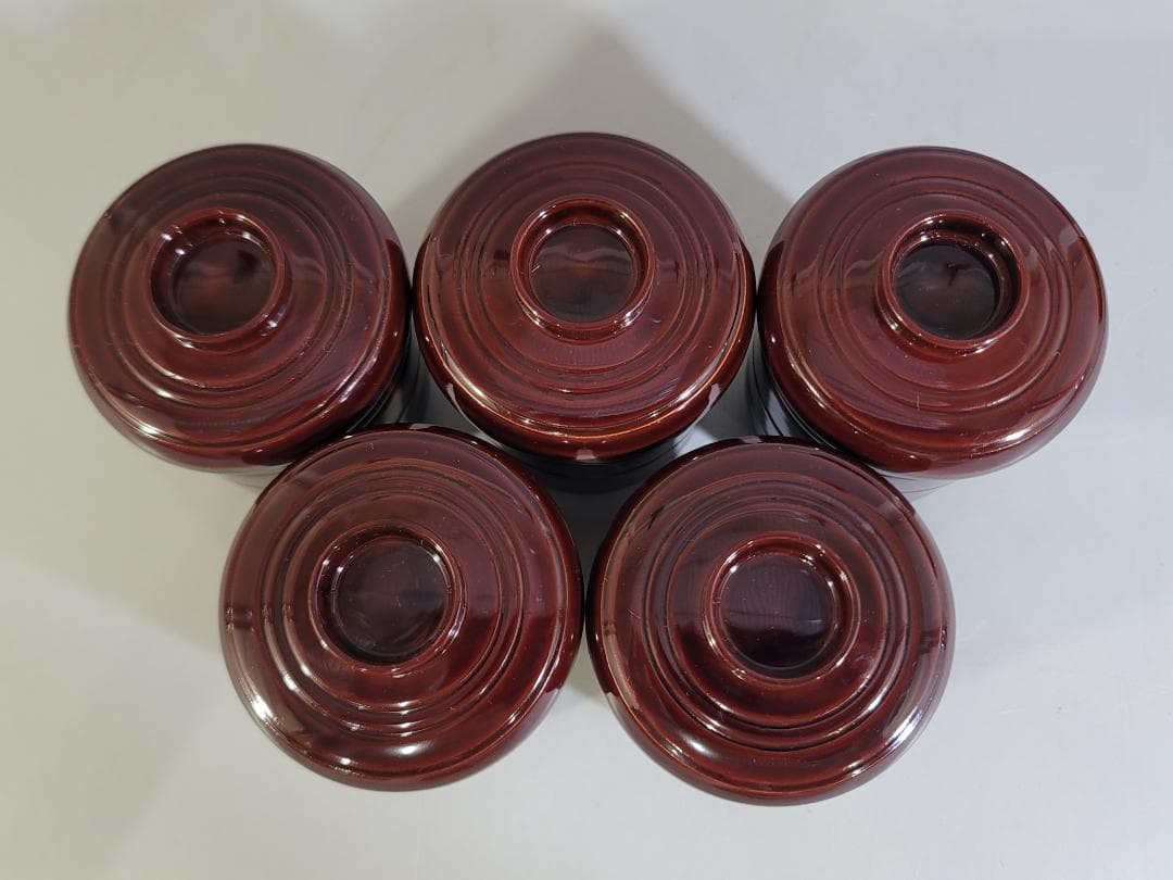 DT366 漆器 アソベ 波蒔絵 小吸物椀 未使用