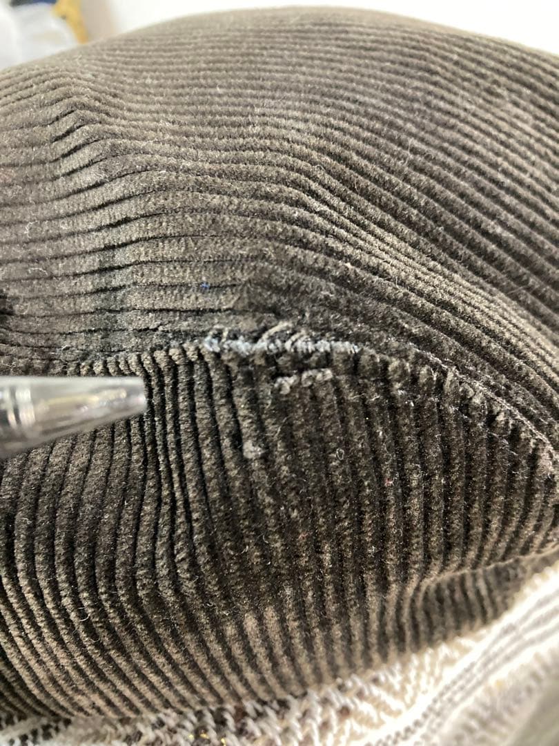 old stussy ステューシー　コーデュロイ　ハンチング帽　USA製