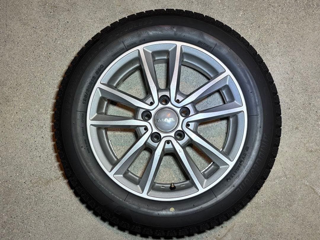 MAK BREMEN 195/60R16スタッドレス4本セット メルセデスベンツ