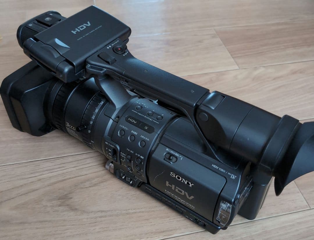 SONY HDR-FX1 DVカムコーダー ビデオカメラ 本体 ジャンク