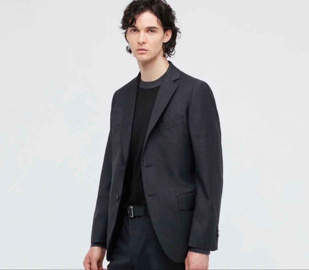 +J ウールジャケット ウールパンツセットアップ ユニクロ ジルサンダー