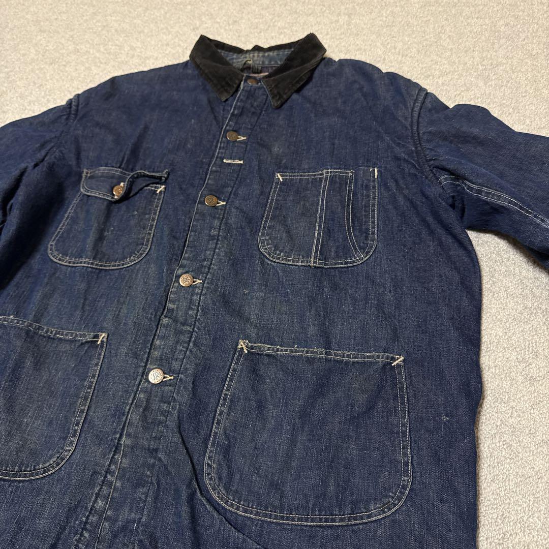50s ストロングリライアブル ブランケットライナー デニムカバーオール 42位
