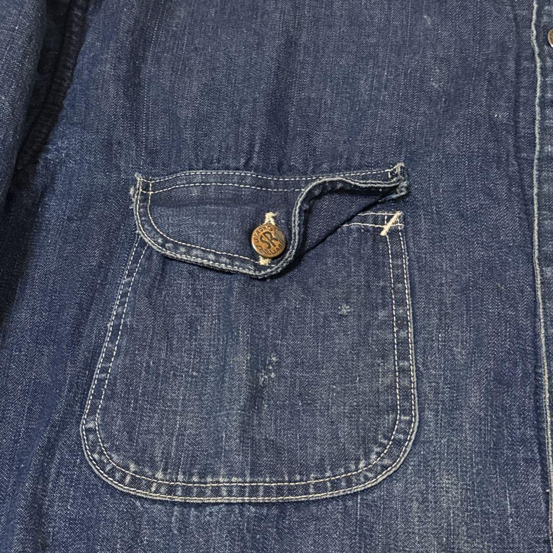 50s ストロングリライアブル ブランケットライナー デニムカバーオール 42位