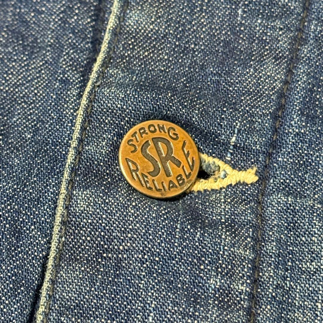 50s ストロングリライアブル ブランケットライナー デニムカバーオール 42位