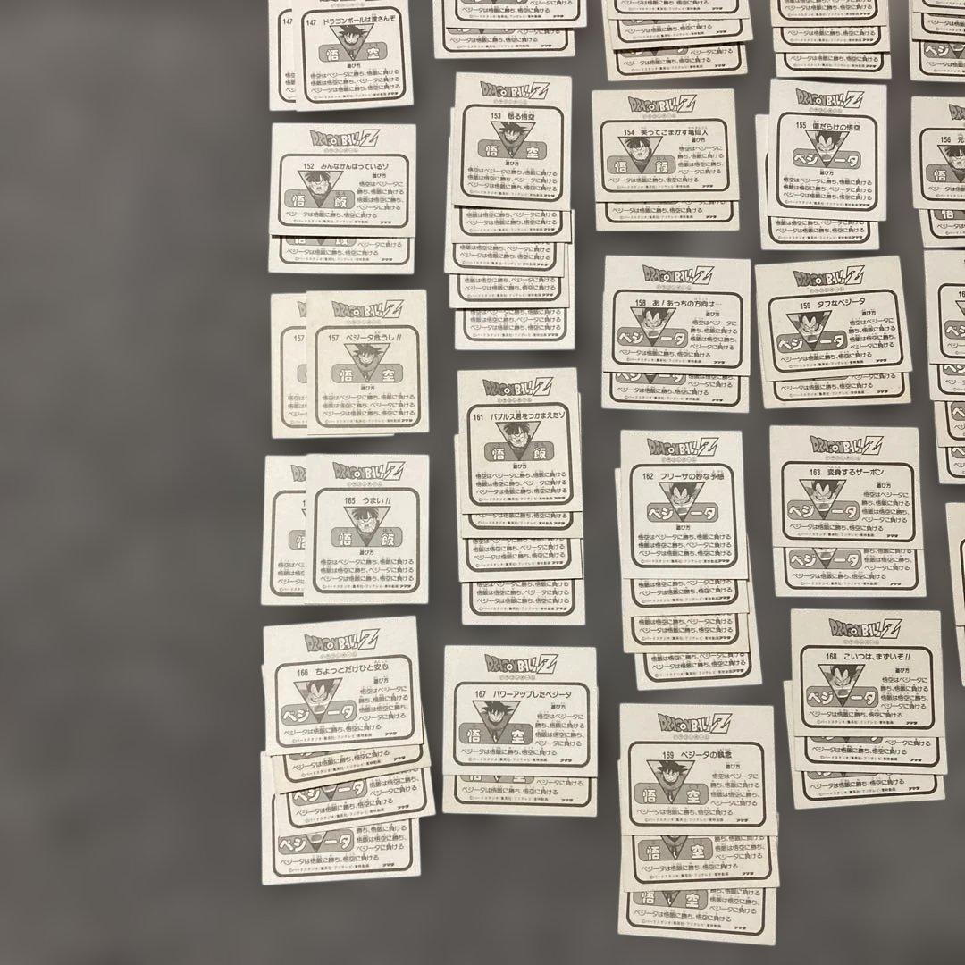 【希少品】ドラゴンボールZアマダ カードセット 158枚 原画絵 昭和レトロ