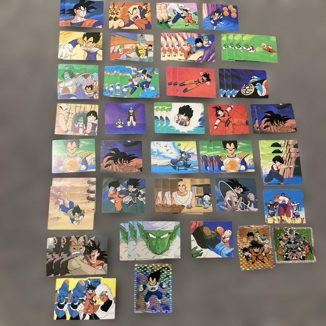 【希少品】ドラゴンボールZアマダ カードセット 158枚 原画絵 昭和レトロ