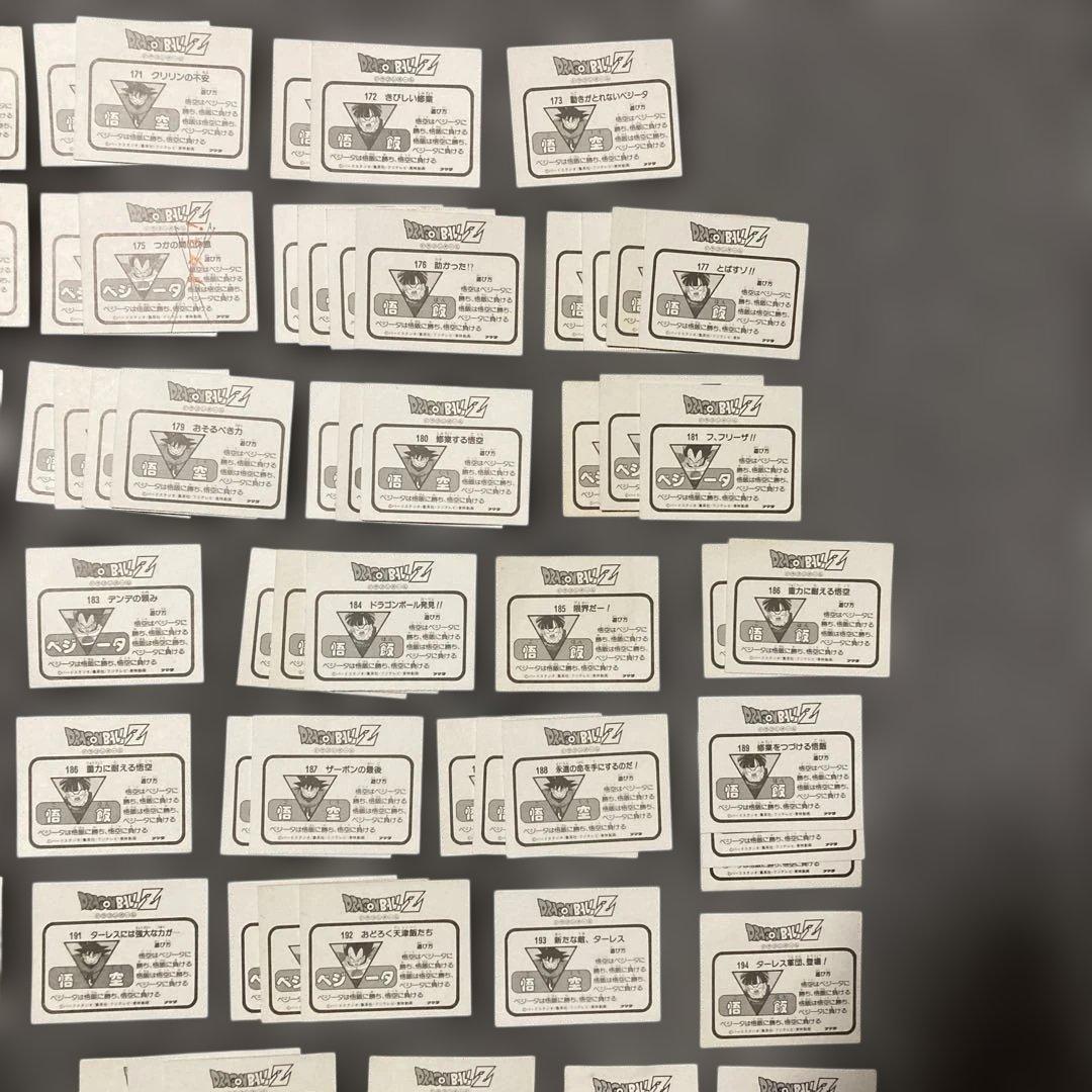 【希少品】ドラゴンボールZアマダ カードセット 158枚 原画絵 昭和レトロ