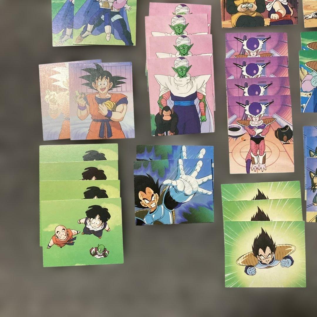 【希少品】ドラゴンボールZアマダ カードセット 158枚 原画絵 昭和レトロ