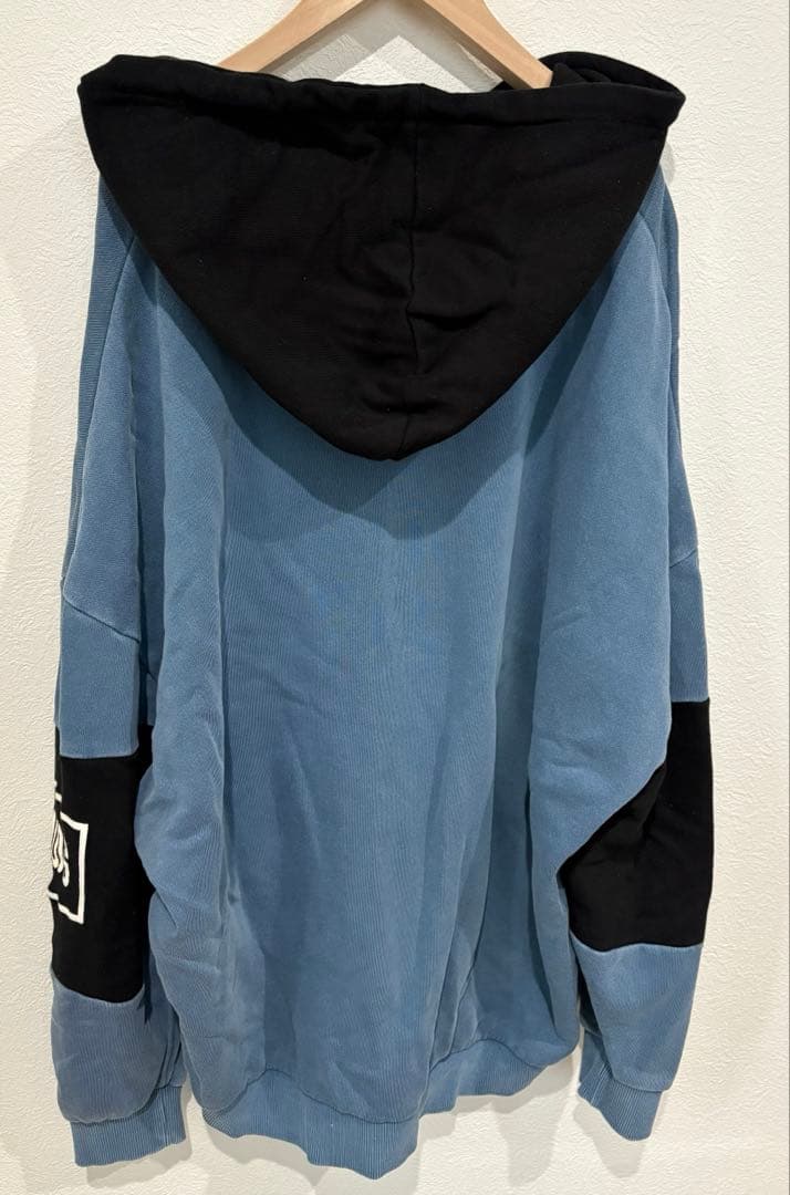 BMSGツートンジップパーカー BLUE